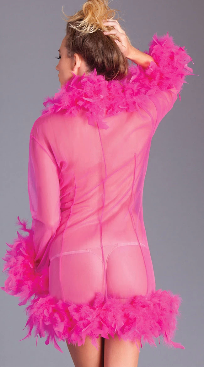 Be Wicked Birds Of A Feather Robe - Image 3