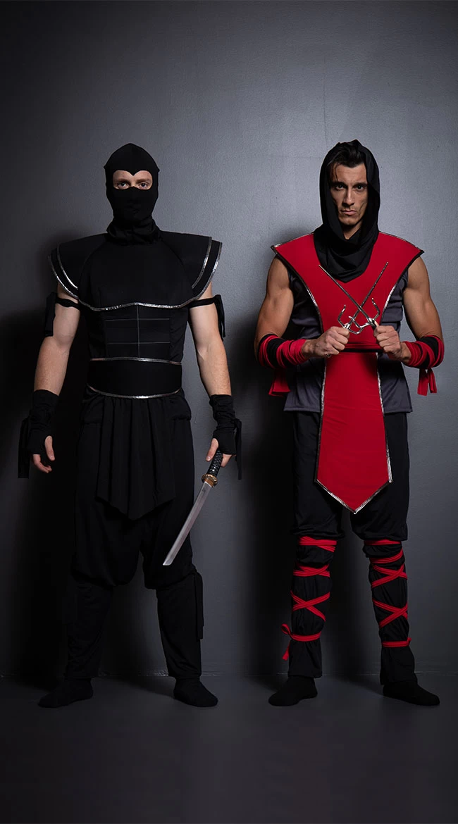 Men's Stealth Ninja Costume - Image 4
