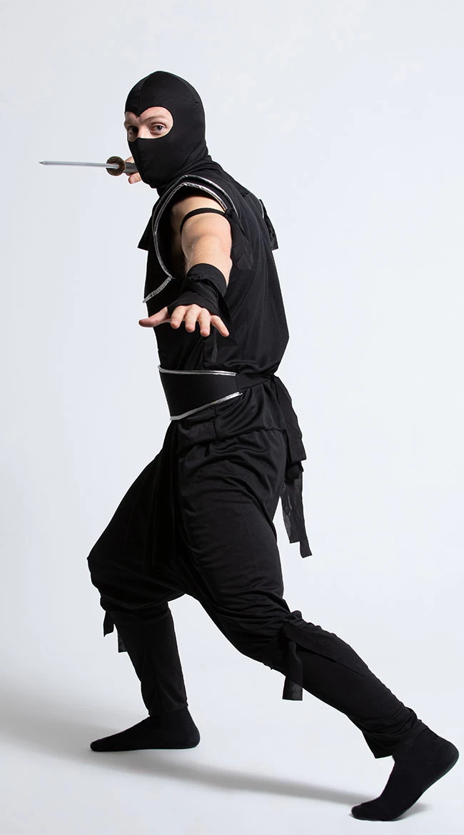 Men's Stealth Ninja Costume - Image 2