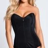Coquette Zip Front Sweetheart Corset