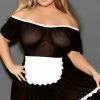 Plus Size Private Maid Lingerie Costume