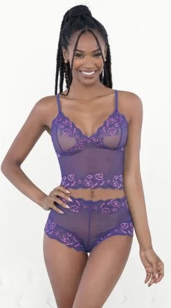 Flirty Lace Cami Set