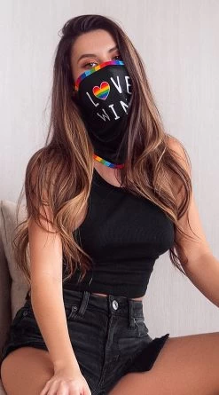 Love Wins Face Neck Bandana