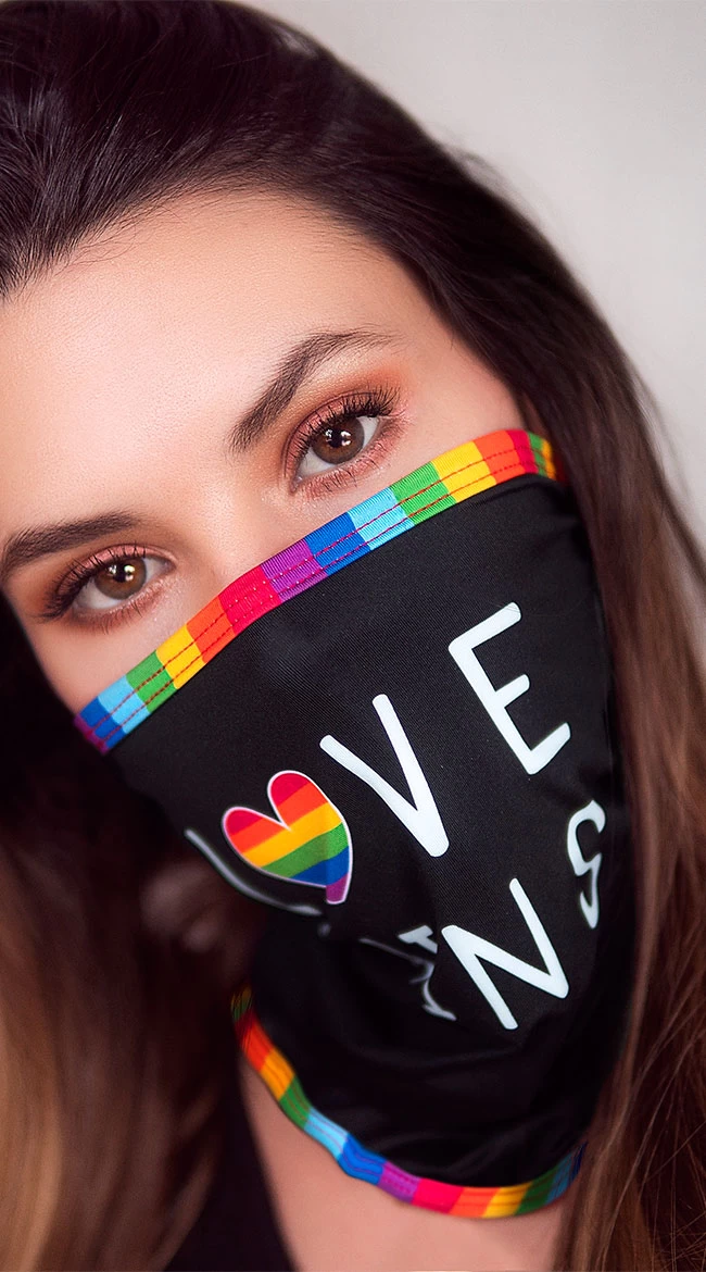 Love Wins Face Neck Bandana - Image 2