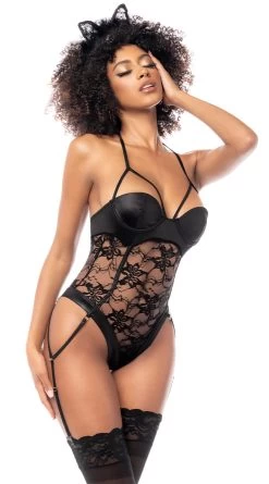 Cat Girl Lingerie Costume