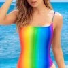 Right On Rainbow One Piece Swimsuit