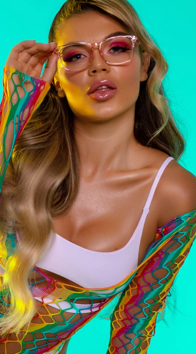 Yandy Morganite Glow Peek-A-Boo Bikini Top - Image 11