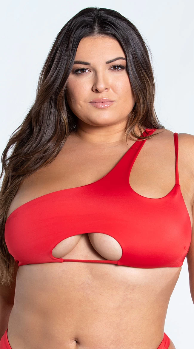 Yandy Plus Size Double Strapped Bikini Top - Image 4
