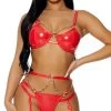 Forplay Let's Link Lingerie Set