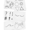 The Barely There Temporary Tattoo Pack