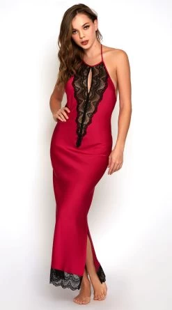 Tess Satin & Lace Nightgown