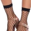 LEG AVENUE Diamond Net Anklets