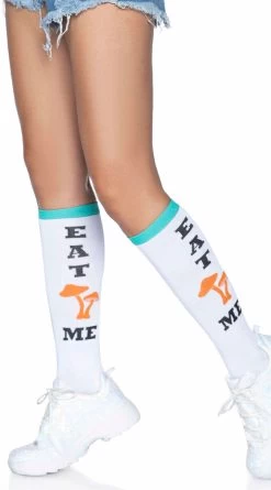 LEG AVENUE Eat Me Knee High Socks