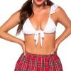 LEG AVENUE Easy A School Girl Lingerie Costume