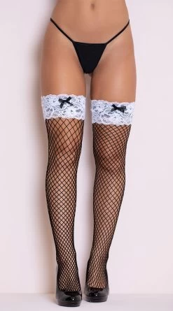 LEG AVENUE French Maid Stockings