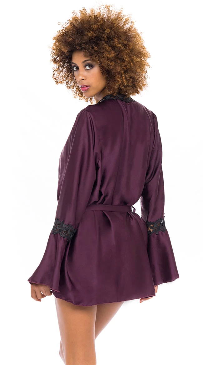 It's A Wrap Satin Robe - Image 3