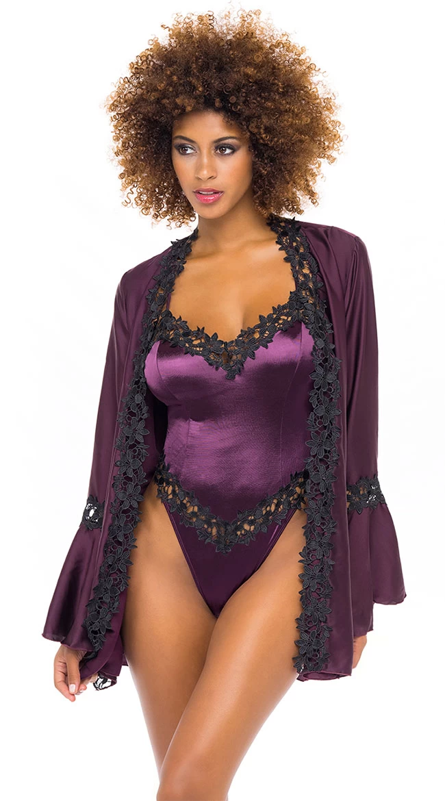 It's A Wrap Satin Robe