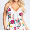 Reina Floral Lace Romper