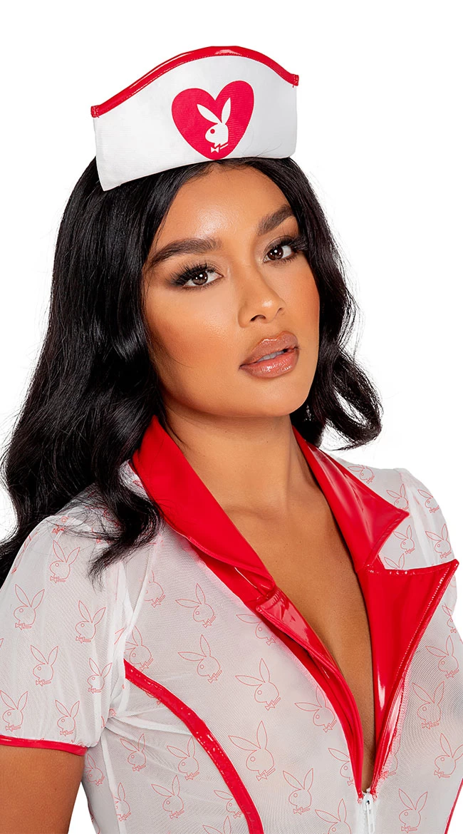 Playboy Sexy Nurse Costume - Image 2