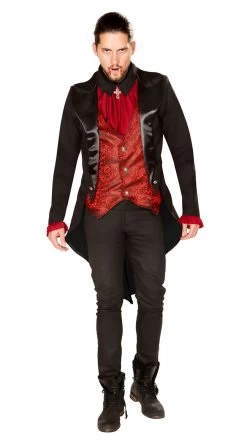 Roma Men's Terror Of The Night Vampire Costume