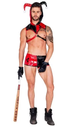 Roma Men's Nobody's Fool Jester Costume