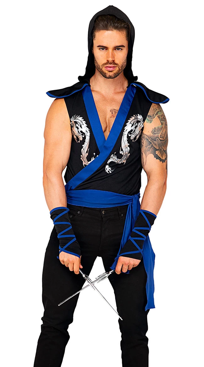 Roma Men's Ninja Warrior Costume - Image 2