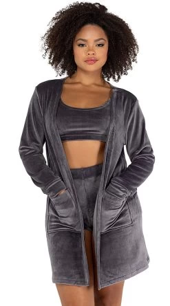 Roma Daydreaming Velour Short Set