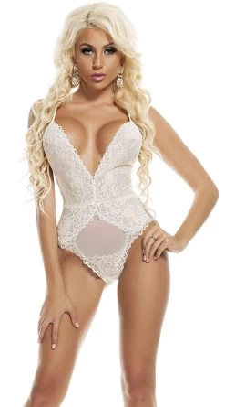 Heavenly In Lace Teddy