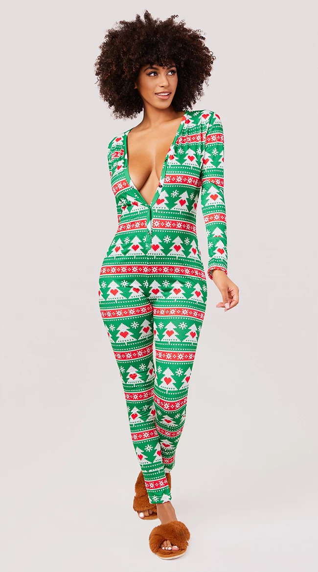 Yandy Tree Of A Kind Onesie - Image 2