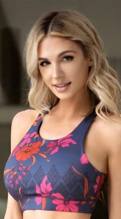 Don't Stop Beleafing Sports Bra